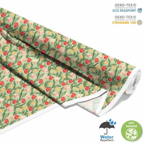 TESSUTI DECORATIVI PER ESTERNI OXFORD - Motivo primaverile I DX7448