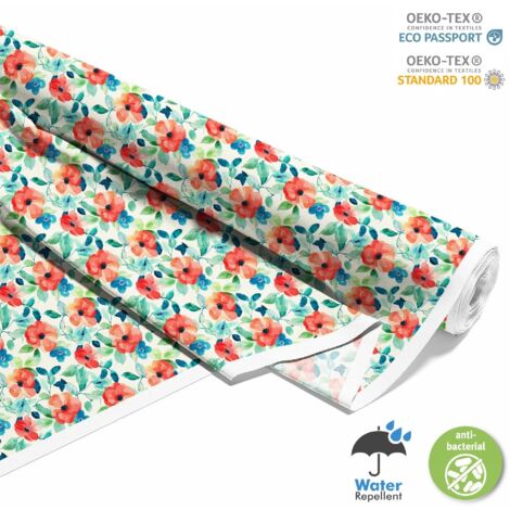 TESSUTI DECORATIVI PER ESTERNI OXFORD - Motivo primaverile I DX7464