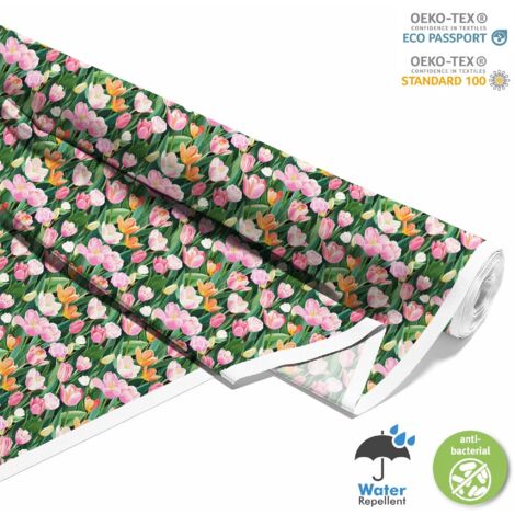 TESSUTI DECORATIVI PER ESTERNI OXFORD - Motivo primaverile I DX7545