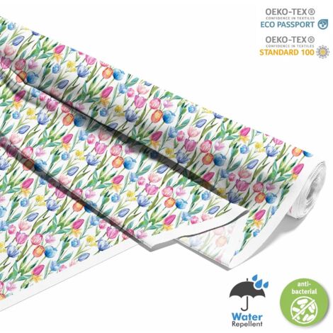 TESSUTI DECORATIVI PER ESTERNI OXFORD - Motivo primaverile I DX7581