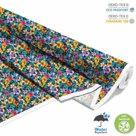 TESSUTI DECORATIVI PER ESTERNI OXFORD - Motivo primaverile I DX7598