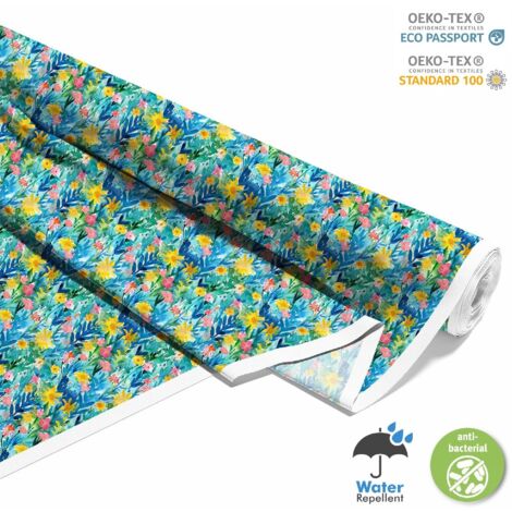 TESSUTI DECORATIVI PER ESTERNI OXFORD - Motivo primaverile I DX7675