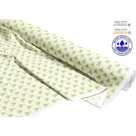 TESSUTI DECORATIVI PER ESTERNI OXFORD - Motivo rane verdi I DR149