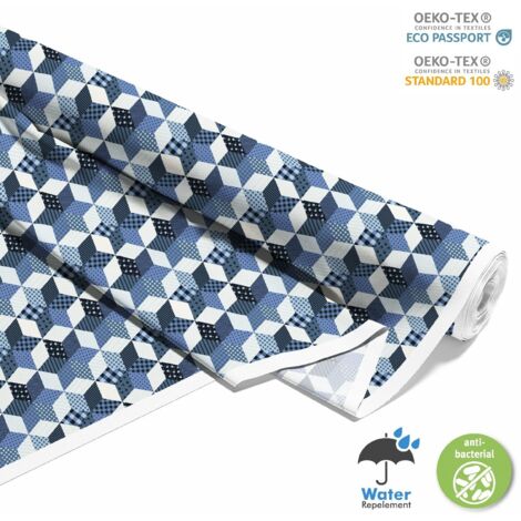 TESSUTI DECORATIVI PER ESTERNI OXFORD - Motivo rombo I DX104