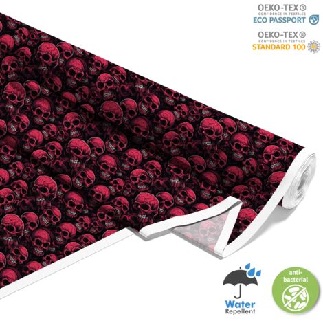 TESSUTI DECORATIVI PER ESTERNI OXFORD - Motivo Teschio I DX4178