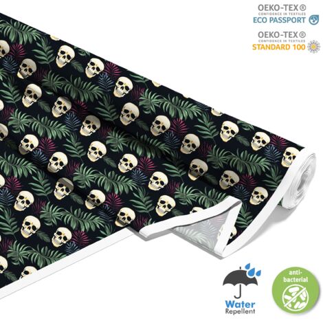 TESSUTI DECORATIVI PER ESTERNI OXFORD - Motivo Teschio I DX4681