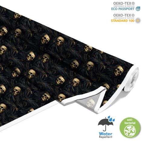 TESSUTI DECORATIVI PER ESTERNI OXFORD - Motivo Teschio I DX4898
