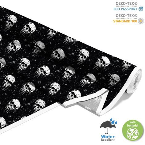 TESSUTI DECORATIVI PER ESTERNI OXFORD - Motivo Teschio I DX4989