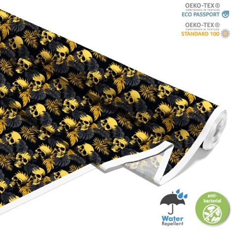 TESSUTI DECORATIVI PER ESTERNI OXFORD - Motivo Teschio I DX5031