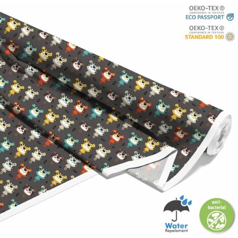 TESSUTI DECORATIVI PER ESTERNI OXFORD - Motivo Tigre Fiabesca I DX641