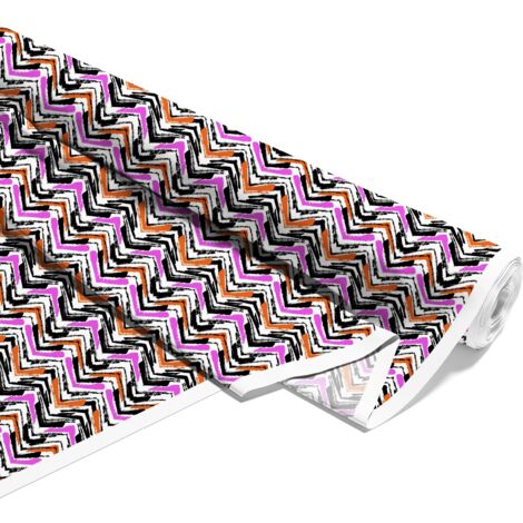 TESSUTI DECORATIVI PER ESTERNI OXFORD - Motivo Zigzag I DX068