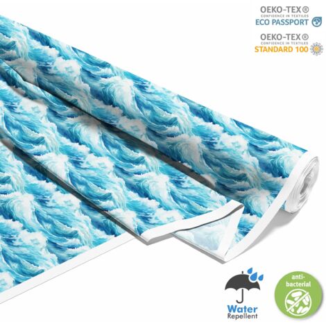 TESSUTI DECORATIVI PER ESTERNI OXFORD - Sea Wave - DX3024