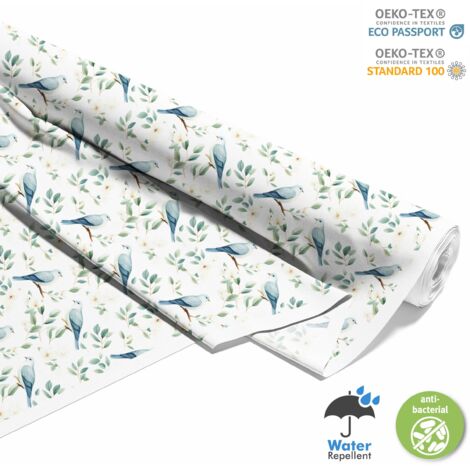 TESSUTI DECORATIVI PER ESTERNI OXFORD - Uccelli - DX2720