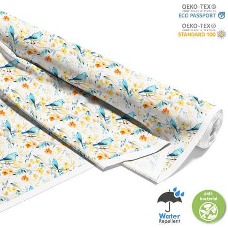 TESSUTI DECORATIVI PER ESTERNI OXFORD - Uccelli - DX3050