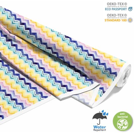 TESSUTI DECORATIVI PER ESTERNI OXFORD - Zigzag - DX2390