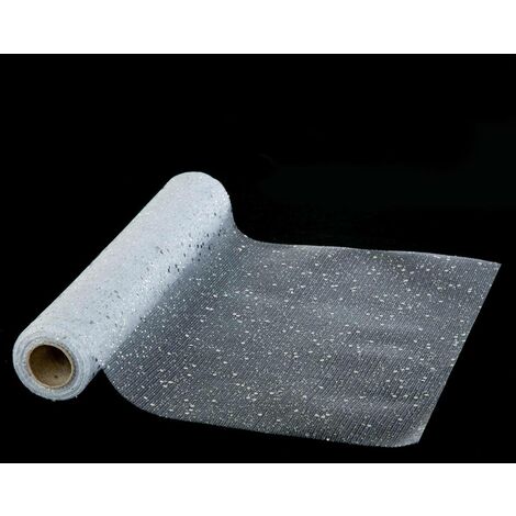 Tessuto di tulle con paillettes olografiche - Feeric lights & christmas