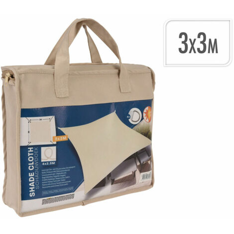 Tessuto esterno beige 3 x 3 m