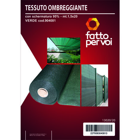 TESSUTO OMBREGGIANTE 80GR. MT.1.5X20