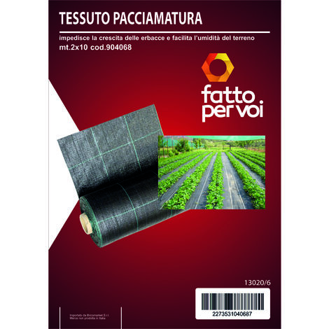 TESSUTO PACCIAMATURA 100GR MT.2X10