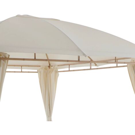 Tessuto per gazebo sawara ecru 3x3m in olefina - Hespéride