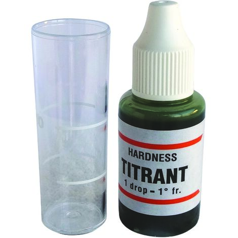 Test de dureté de l'eau 10ml – Mesure de calcaire – Plus de 20 tests – Solution simple et précise