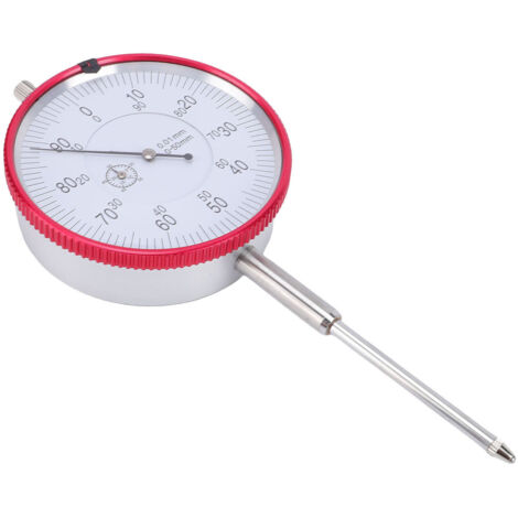 Test de Type pointeur d'indicateur à cadran pour une mesure précise d'instrument, plage de 0 à 50mm, précision de 0.01mm