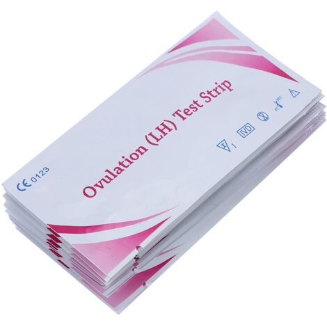 Test d'ovulation et grossesse à domicile - Bandelettes urinaires LH (10 unités)