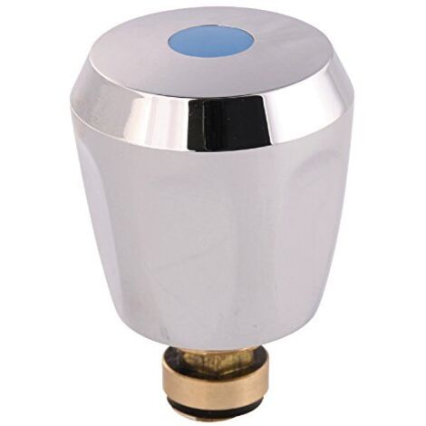 Testa Del Rubinetto Sanitario. Blu 3/8 "