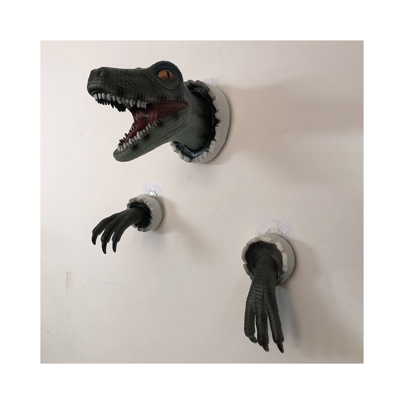 Testa di animali in resina 3D montaggio a parete