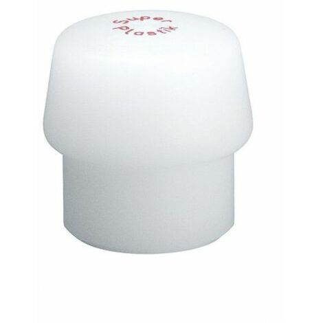 Testa di martello semplice SIMPLEX Ø 50 mm Superplastik bianco medio