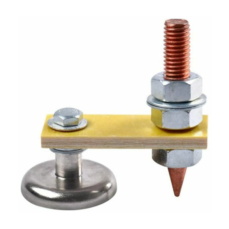 Testa di saldatura magnetica, morsetto di massa