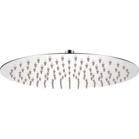 40 cm lucido acciaio angolare rainshower doccia a pioggia soffione doccia testa piatta