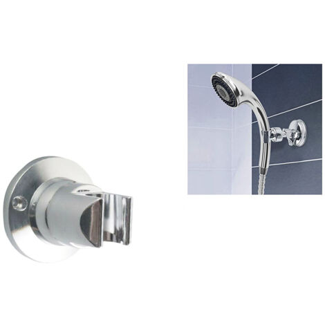 TESTA DOCCIA SUPPORTO MURO REGOLABILE ABS PER MONTAGGIO MOBILE STAFFA DGO-069