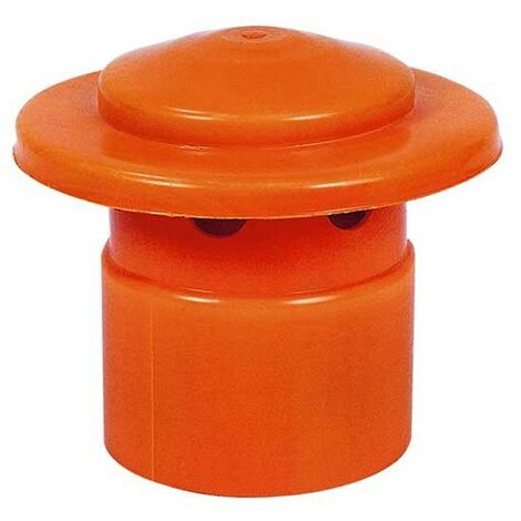 Testa esalatore  in pvc : Diametro - 40