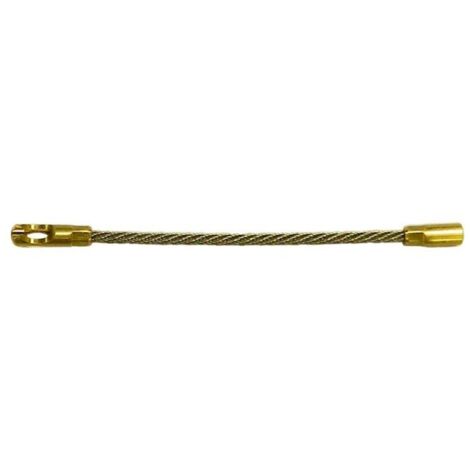 Testa flessibile in acciaio inox, per sonde tiracavi Ø3/4/5mm, filettatura M4 - Velamp ASM02
