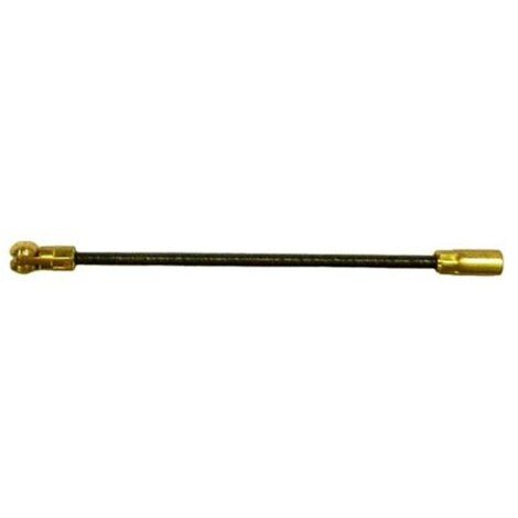 Testa flessibile in trefolo, con carrucola, per sonde tiracavi Ø3/4/5mm, filettatura M5 - Velamp ASM03-05