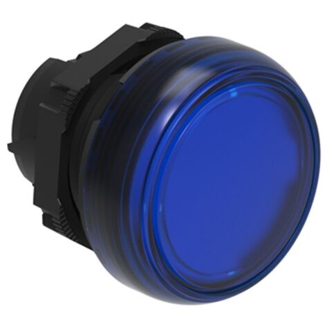 Testa Indicatore Luminoso Blu Montaggio A Pannello ( LOVATO cod. LPL6 )