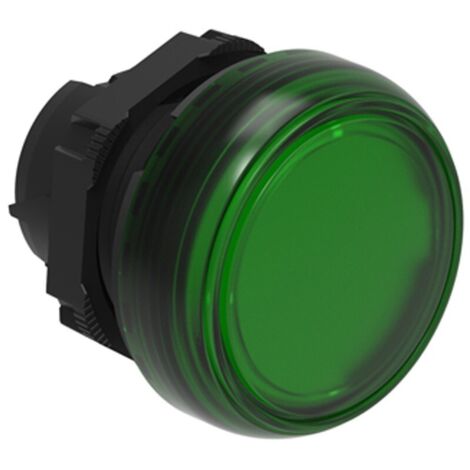 Testa Indicatore Luminoso Verde Montaggio A Pannello ( LOVATO cod. LPL3 )