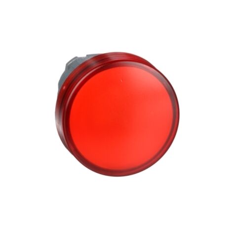 Testa Lampada Spia Ø22 gemme lisce rosse