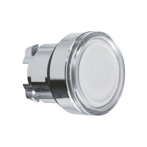 Testa Pulsante Luminoso Ø22 Bianco