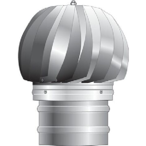 TESTA RADIANTE BASE TONDA Ø30CM INOX