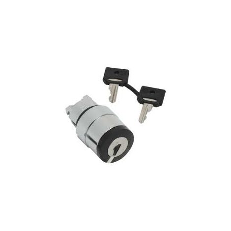 Testa Selettore Ã˜ 22 2 posizione Chiave nera&nbspSNRZB4BG4F022