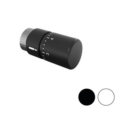 Testa termostatica a liquido zehnder design  BiancoZEHND