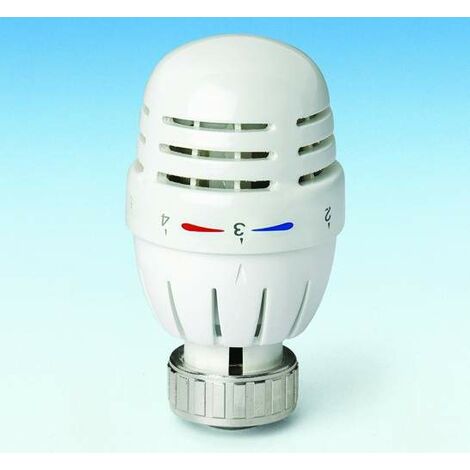 Testa termostatica con sensore Pettinaroli 106CN  Bianco
