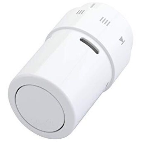Testa termostatica per radiatori decorativi Danfoss living design RAX, bianco