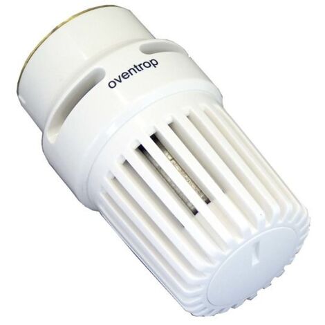 Testa termostatica UNI LHB, M30X1,5, bianca, modello istituzionale