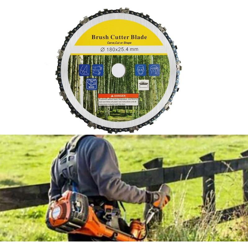 Sega Circolare Per Legno Lama Per Seghe Circolari E Decespugliatori 255mm Foro 25 4mm 437231 - Foto 4