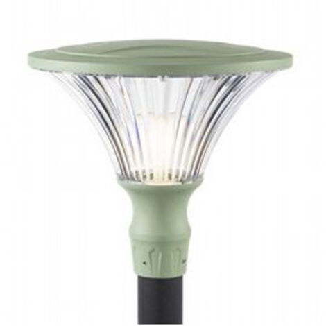 Testapalo Contemporanea Soriano Alluminio Salvia 1 Luce Led 22W 4000K
