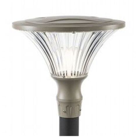 Testapalo Contemporanea Soriano Alluminio Tortora 1 Luce Led 22W 3000K
