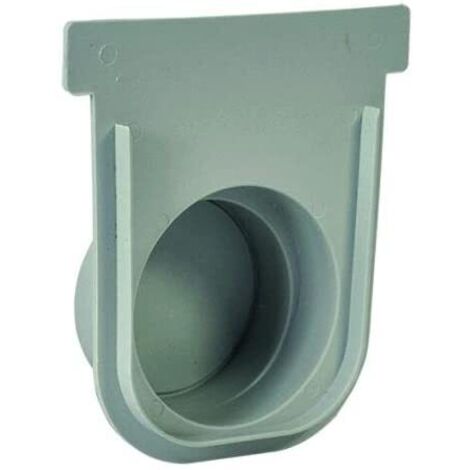 Testata In Pvc Per Canaletta  Cm 13 X 50 X 14    7,5-9